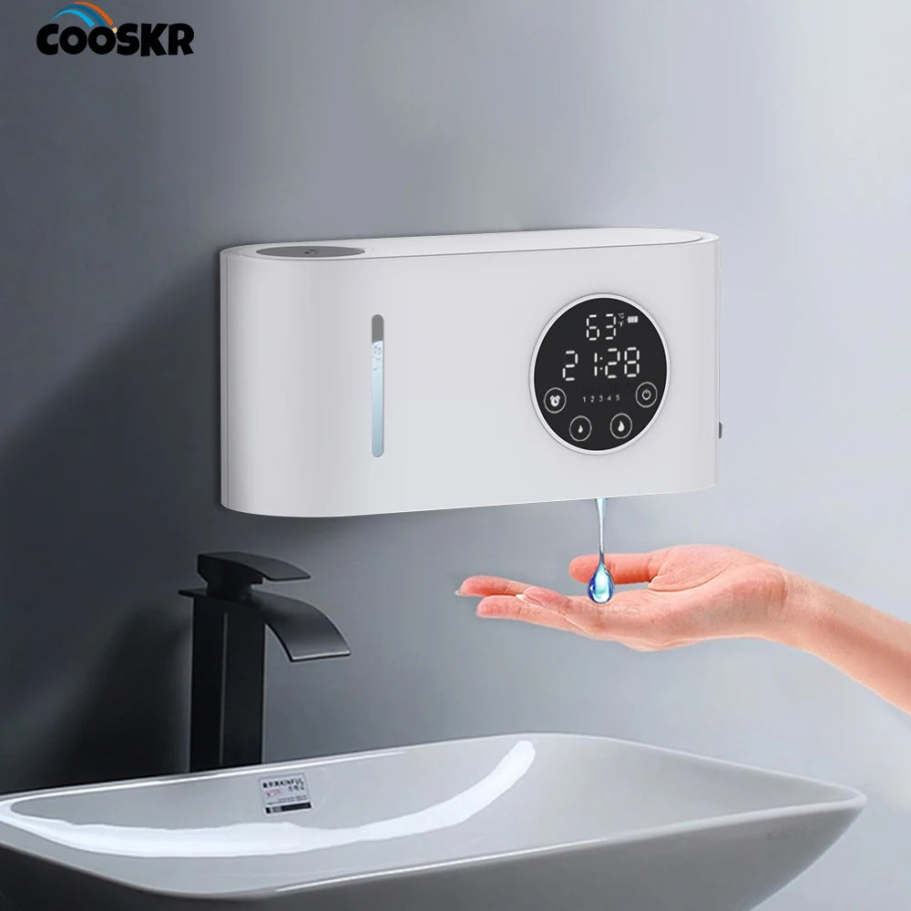 Automatic Soap Dispenser Wall-Mounted 500ML Hand Wash Liquid Foam Soap Dispenser